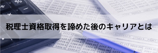 税理士資格取得を諦めた後のキャリアとは？