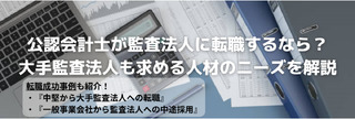 資格なしで転職できる？大手監査法人が求める公認会計士のスキルとは