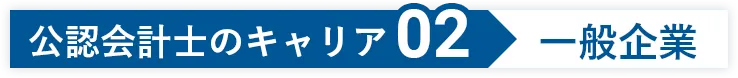 公認会計士のキャリア02 一般企業