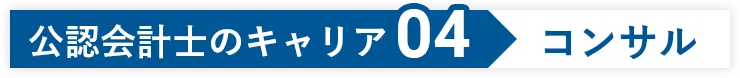 公認会計士のキャリア04 コンサル